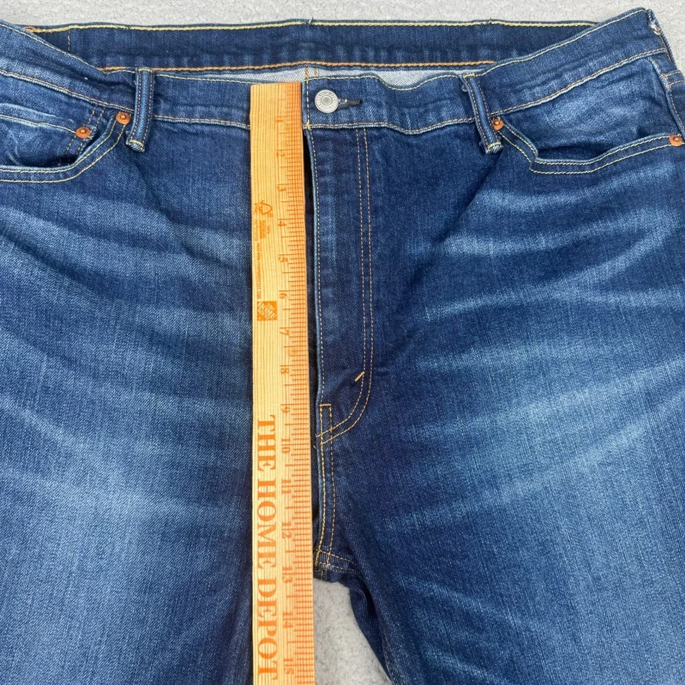 Levis 511 Jeans Mens 44x32 Blue Slim Fit Stretch Denim Ducky Boy Fade 04511-2369